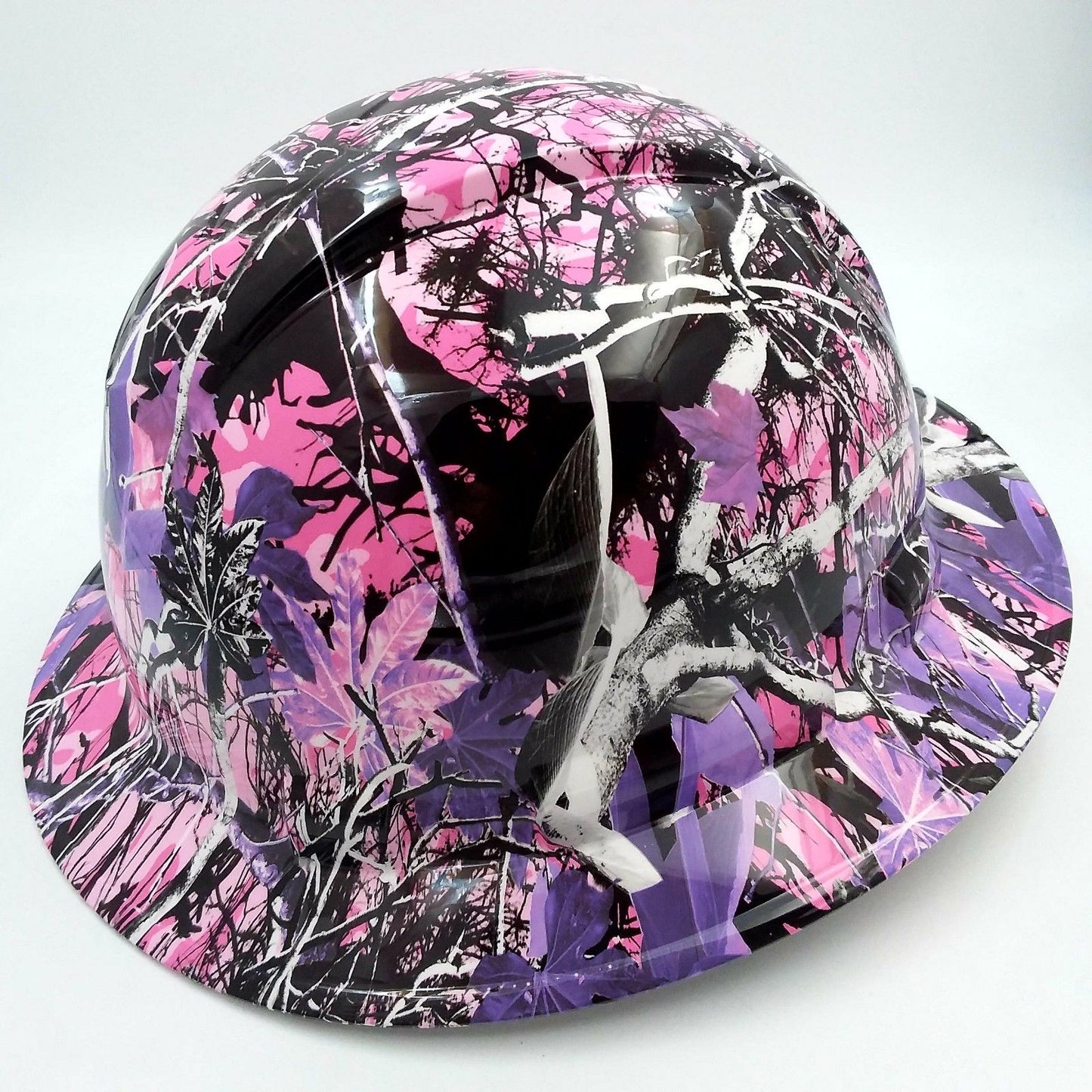 Women’s – Full Brim Pink Camo Hard Hat