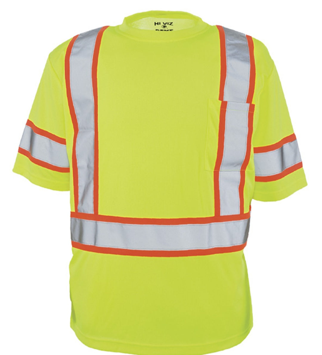 Class 3 Hi-Vis Birdseye Microfiber T-Shirt