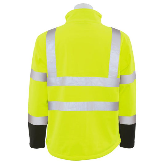 Portwest Men's Class 3 High-Visibility Soft Shell Safety Jacket