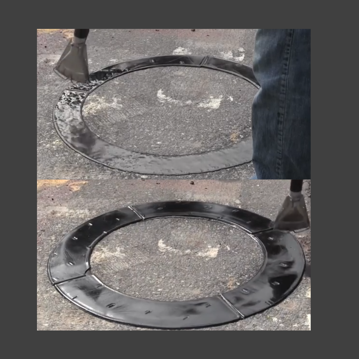 PPG PREMARK® Manhole Protection Ring Kit – 8" I.D. Black