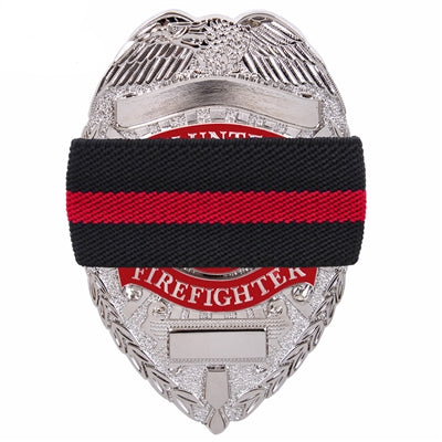 Rothco Thin Red Line Mourning Band – Reflective Tribute Armband