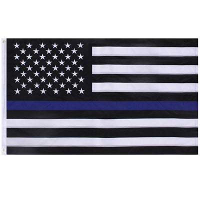 Rothco Thin Blue Line U.S. Flag – First Responder Flag