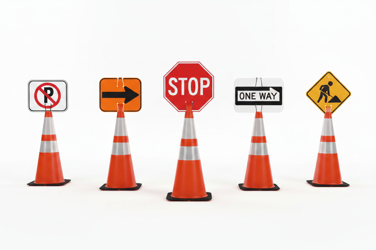 Traffic Cones Signs