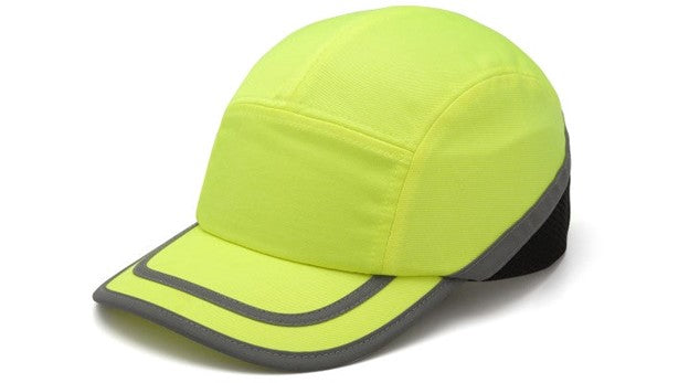 Pyramex Baseball Bump Cap - Hi Vis Lime