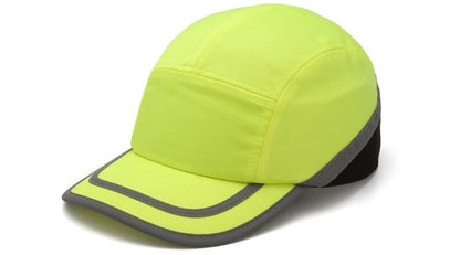Pyramex Baseball Bump Cap - Hi Vis Lime