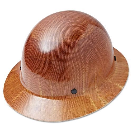 MSA Skullgard Full Brim Hard Hat – 4-Point Ratchet Suspension