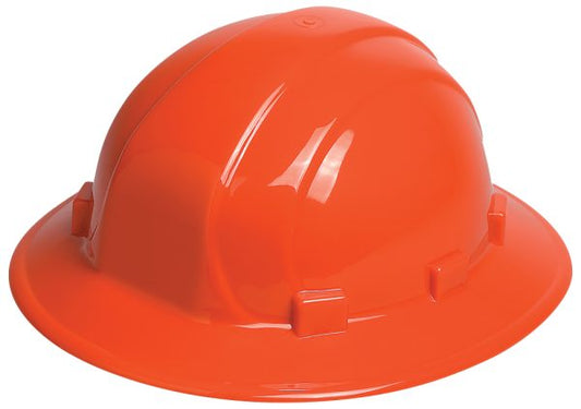ERB Omega II Full Brim Hard Hat – 6-Point Mega Ratchet Suspension