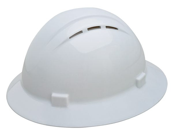 ERB Americana Vented Full Brim Hard Hat – Mega Ratchet