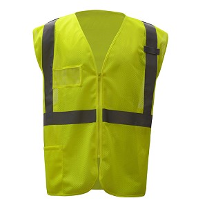 Class 2 Hi-Vis Mesh Safety Vest