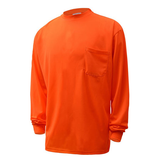 Non-Reflective Long Sleeve Hi-Vis T-Shirt