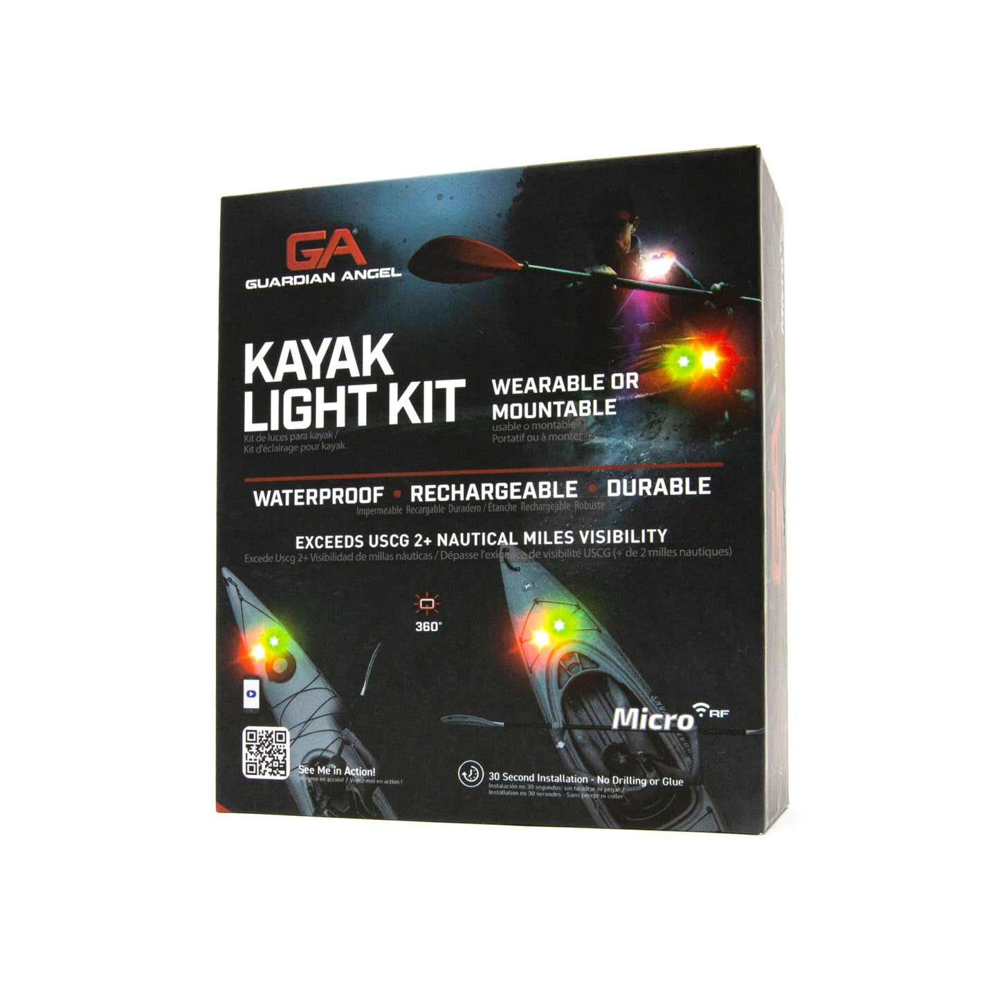 Guardian Angel Kayak Light Kit with Remote