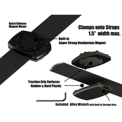 Guardian Angel Magnetic Clamp-On Strap Mount