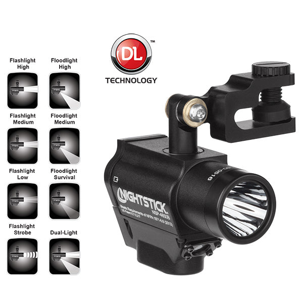 Nightstick Helmet Mounted Multi-Function Dual Light