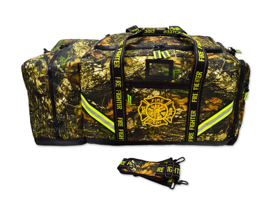 Lightning X Camouflage 3XL Firefighter Step-In Gear Bag with Helmet Compartment