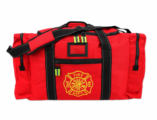 Lightning X Value Step-In Turnout Gear Bag – Side Pockets & Shoulder Strap, Red