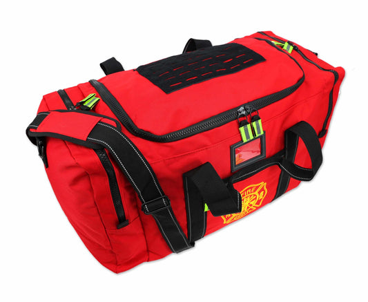 Lightning X Value Step-In Turnout Gear Bag – Side Pockets & Shoulder Strap, Red