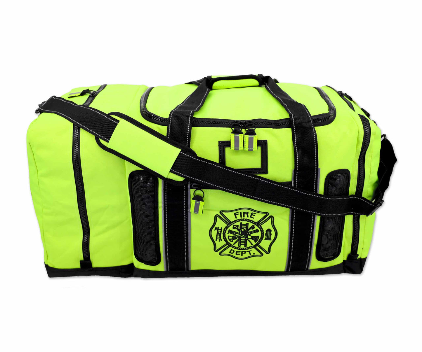 Lightning X Quad Vent Step-In Turnout Gear Bag – Hi-Vis Fluorescent Yellow