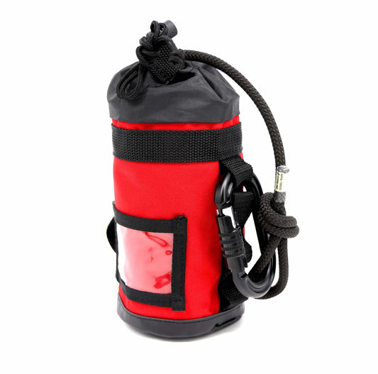 Lightning X Personal Escape Rope Bag – Firefighter Bail-Out Kit with NFPA Rope & Carabiner