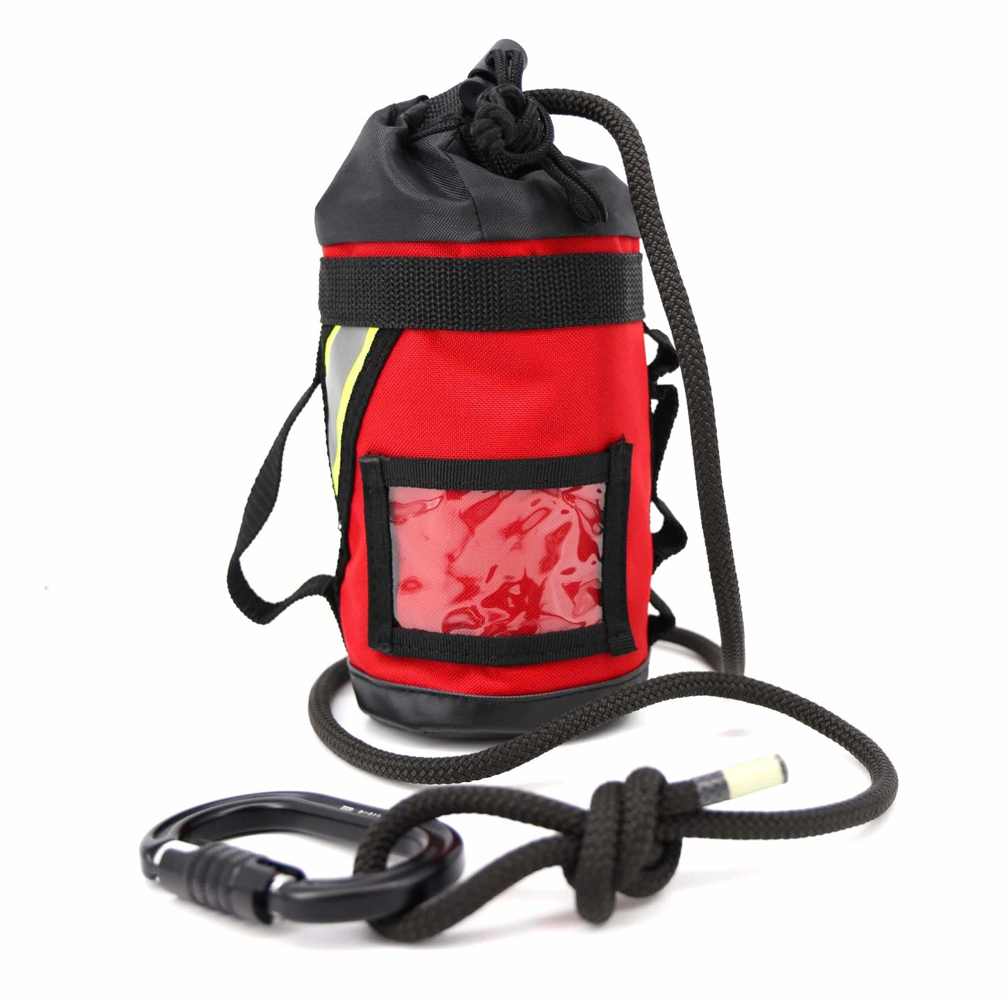 Lightning X Personal Escape Rope Bag – Firefighter Bail-Out Kit with NFPA Rope & Carabiner