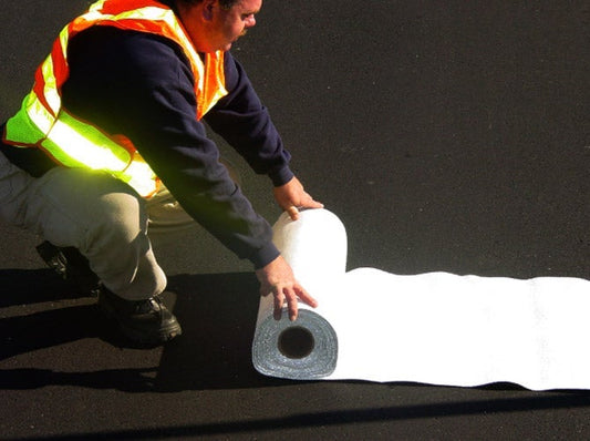 PPG Preformed Thermoplastic 24 Inch White Line Roll XF125 Q20' (24" x 20')