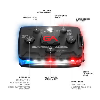Guardian Angel Elite Series Wearable Safety Light