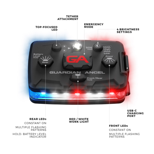 Guardian Angel Elite Series Wearable Safety Light