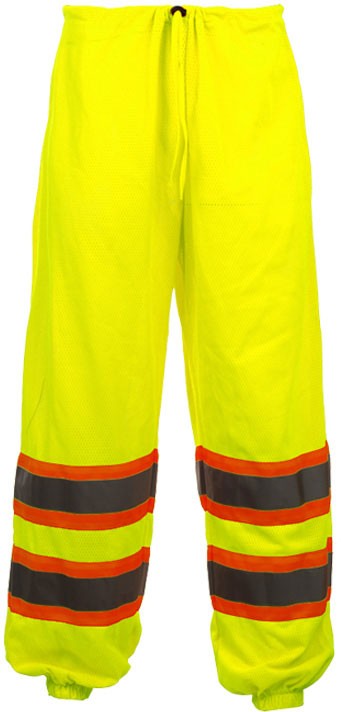 Class E Hi-Vis Mesh Safety Pants
