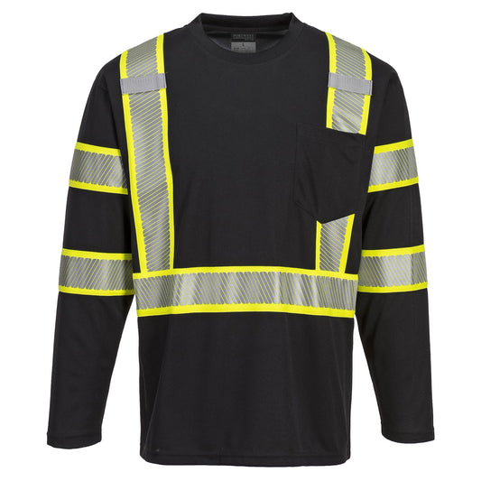 IONA Plus Enhanced Visibility Long Sleeve Hi-Vis T-Shirt