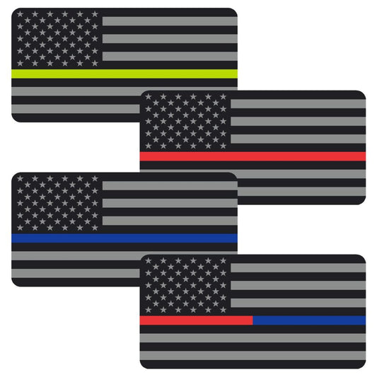 Fire/Police License Plate – Reflective First Responder Plate