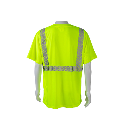 Class 2 Jersey Knit T-Shirt - Short Sleeve Comfort Stripe