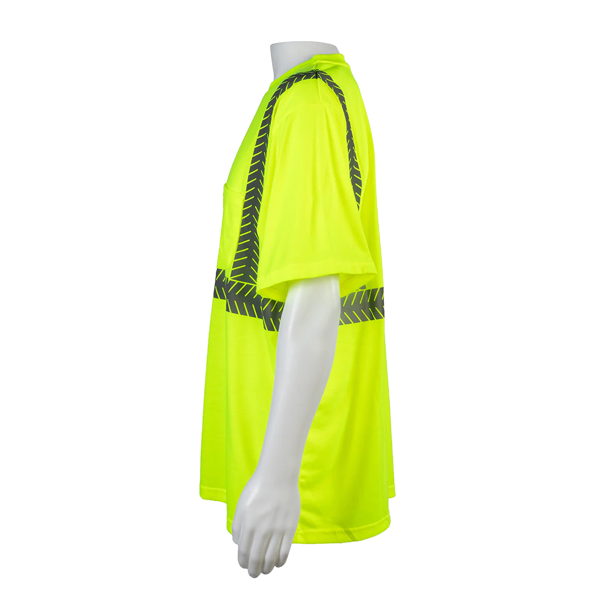 Class 2 Jersey Knit T-Shirt - Short Sleeve Comfort Stripe