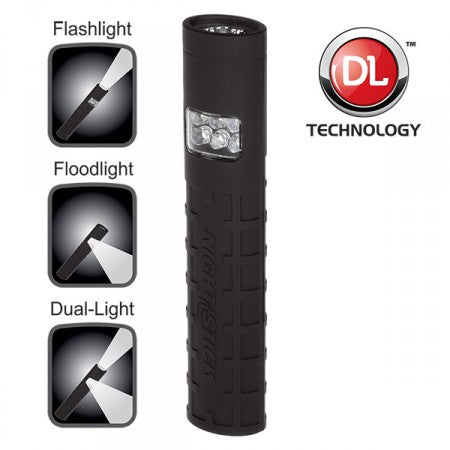Nightstick Dual Switch Dual Light Flashlight