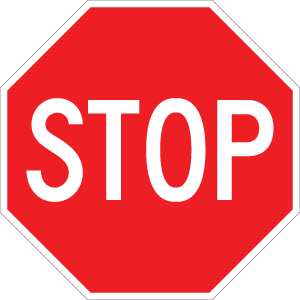 Stop - R1-1 - 36" x 36", Hi-Intensity
