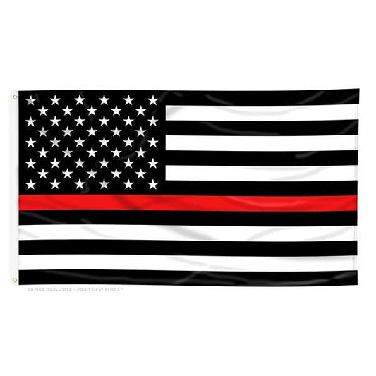 Rothco Thin Red Line U.S. Flag –  Firefighter Tribute Flag