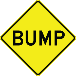 Bump - W8-1 - 30" x 30"
