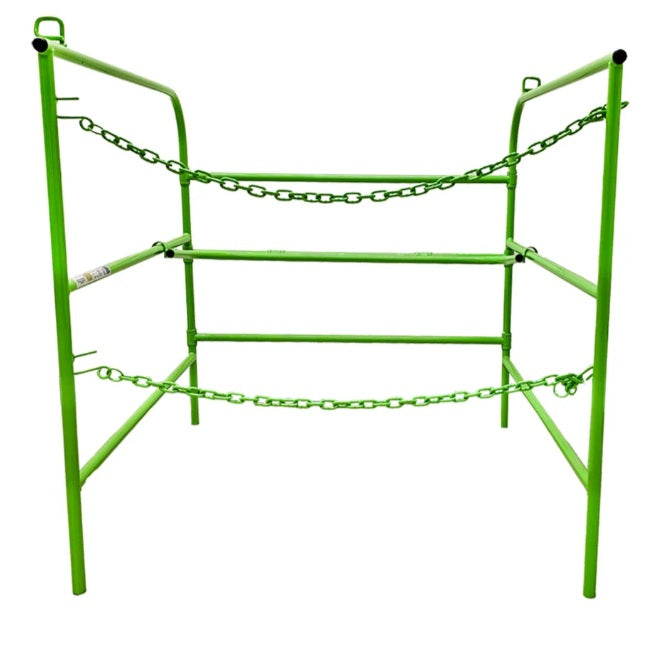 Frontline Manhole Guardrail – 32" x 32" Safety Green