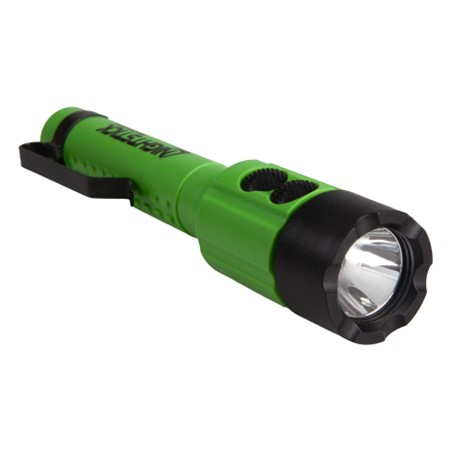 Nightstick LED Flashlight with Green Laser