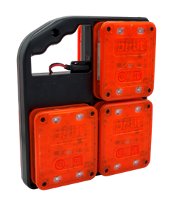 pi-lit® Smart Sequential Road Flare Kit – Set of 6