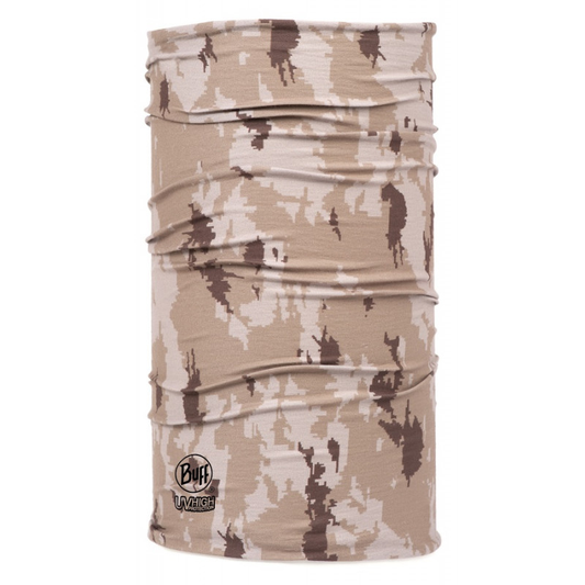 Buff CoolNet UV Neck Gaiter — Arid Camo
