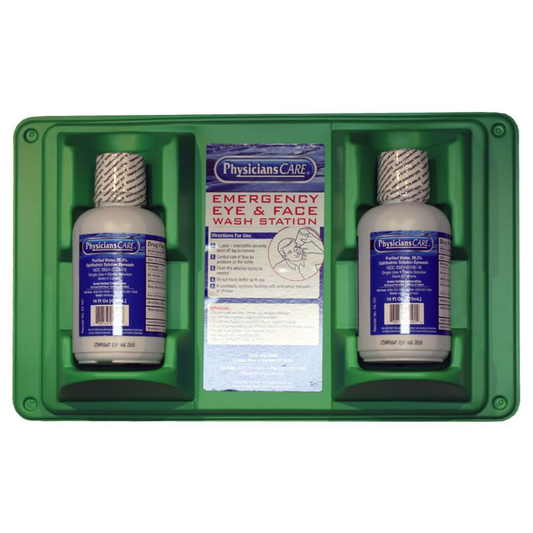 Double Eye Wash Station – Two 16 oz Bottles